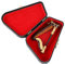 MILISTEN Miniatur Harfe Modell Holz Harfe Instrument Puppenhaus Musikinstrument Mini Harfe mit Aufbewahrungsbox für Harfenliebhaber