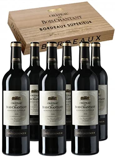 Cassa da 6 di Bordeaux Superior aoc Rouge 2018