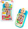 CoComelon - JJ's My First Phone, Spielzeug mit Sounds und Musik, Kinderspiel-Set, Zahlen, Farben, Formen und mehr für Kleinkinder im Vorschulalter, berühmt (CCM06102) Mehrfarbig