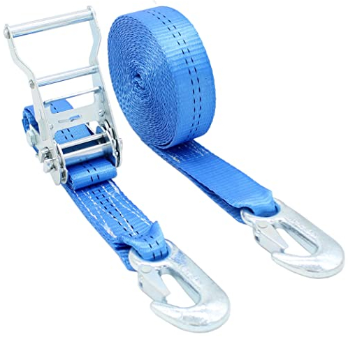 Spanngurte mit Karabinerhaken Karabiner 6m 1000/2000 daN (kg) zweiteilig Triangel 35mm (4)