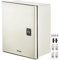 VEVOR Boîtier en fibre de verre NEMA, 30x25x14 cm, coffret armoire électrique NEMA 4X, IP66 étanche et anti-poussière, boîte de jonction électrique extérieure et intérieure, avec plaque de montage
