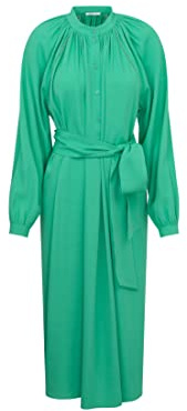 Seidensticker Damen Regular Fit Blusenkleid Langarm Kleid