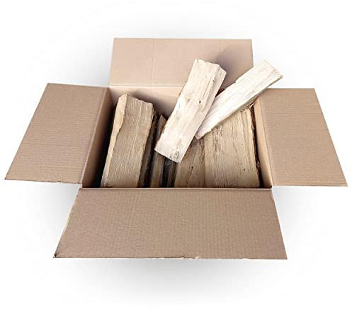 Premium Brennholz Buche/Hainbuche, Länge 25cm in umweltfreundlichem Karton