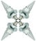 Temzzer Spike Number Plate Screws Car License Plate Bolt Holders Anti-Theft Car Frame Fasteners for Most Motorcycle (Silver)