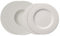 Villeroy & Boch – Manufacture, Set De Platos, 4 Piezas, Vajilla Para 2 Personas, Porcelana Premium, Blanco