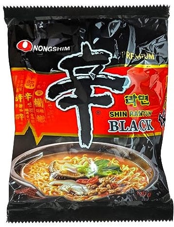 Nongshim Shin Ramyun BLACK Noodle Soup Premium (20 Pack)