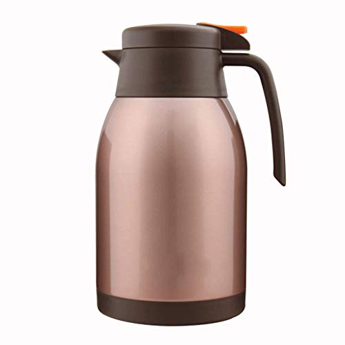 ZYMEN Hervidor de Agua — Jarra de Acero Inoxidable de 2 litros, Termo Aislante, Termo doméstico, Botella de Agua de Alta Capacidad, Termo Commemoration Day