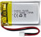 DC 3.7V 430mAh 702030 Rechargeable Lithium Polymer Battery, Suitable for DIY 3.7-5V Electronic Products with Built-in 2-Wire Battery Replacement and LED Lights