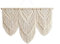 Hibisaws Makramee 110cm (W) x 82cm (H) Wandteppich Boho, Große, Handgewebt, Schlafzimmer Wanddeko ，Balkon Dekoration Wand, Wanddekoration, Geschenk für Frauen