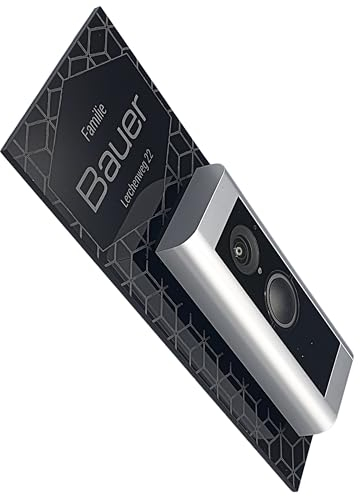 LazerlichtCraft | Klingelschild für Ring Doorbell Pro Kabel/Pro 2 | Schwarz, Anthrazit oder Grau | Verschiedene Muster