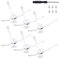 UPUPDAY 6pcs Brosses Latérales pour Xiaomi Roborock Q Revo Serie/Q7 Max/Q8 Max/S7 Max Ultra/S7 MaxV Ultra/S7 Pro Ultra/Q5 Pro+/S8/S8 Plus/S8 Pro Ultra/S5 Max/S6 Max/S6 Pure/S6/S60/S65/S5/S50/S51/S55