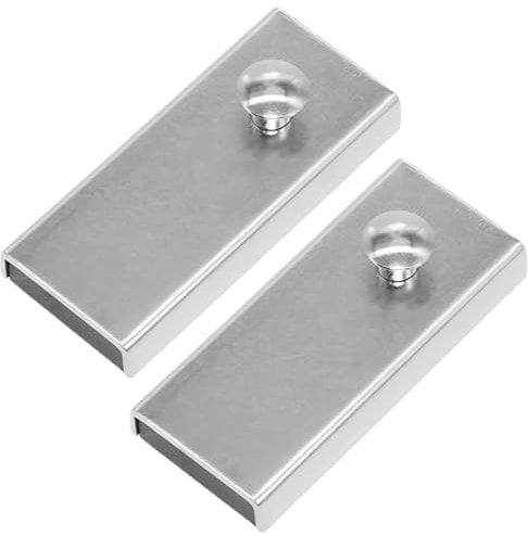2 PCS Magnetic Seam Guide Improves Sewing Accuracy Sewing Machine Attachments to The Metal Throat Plate of Machine Metal Sewing Straight Seam Guide Gauge(COLOUR:Silver)