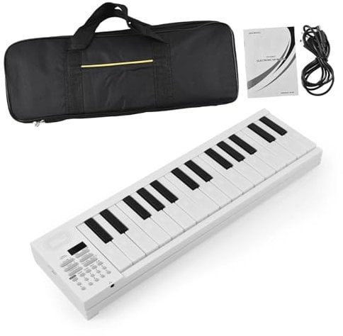 61-Key Foldable Electronic Piano Multifunctional Electronic Piano Keyboard With LED Easy To Carry Around