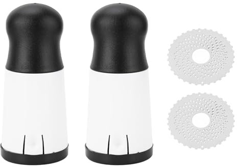 Buachois 2 Pezzi Grattugia per Formaggio,Macina Formaggio Portatile,Utensile da Cucina Multiuso Affettatrice Manuale per Formaggio,Macinino per Formaggio