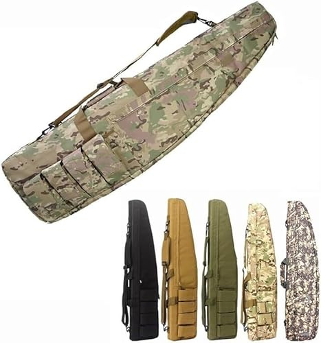 Langwaffentasche Futteral, Air Rifle Case, Waffentasche Gewehrtasche, Fechten Waffentasche, Langwaffenfutteral Für Jagdausrüstung Aufbewahrung Und Transport Von Schusswaffen C,100CM