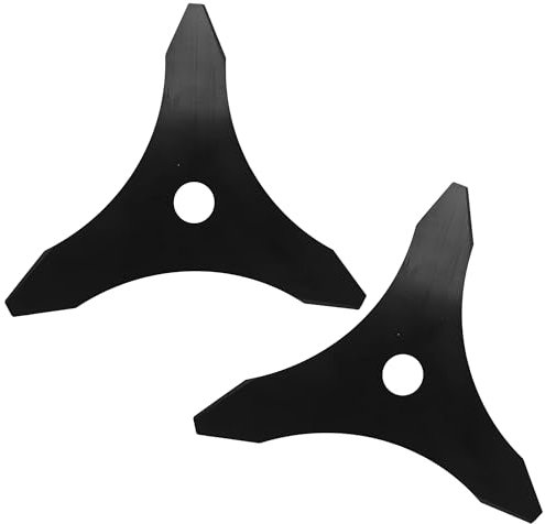 Tooth Brush Weed Cutter,2Pcs Metal Blade Universal Lawn Mower Blade Weed Cutter Blade Universal Lawn Mower for Gardening Edge Trimming Weed