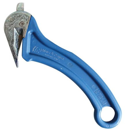 1 Stück Sicherheitsmesser Trio Detect | detektierbar, blau, L: 18,5cm