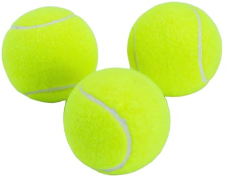 topolenashop Palline da Tennis Tennis Balls, Palline da allenamento per principianti avanzati, palline da tennis per cani, confezione da 3 pezzi
