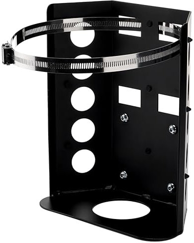Venussar Porte-bouteille de gaz en aluminium pour bouteille de gaz 4,54 kg 10 lb pour camping-car, remorque, camion