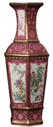 HBALDTEDC Vaso per Fiori in Ceramica Grande Vaso Cinese in Porcellana, Stile Classico Vintage, Decorativo, Artistico, Fascino, vasi in Ceramica, Accenti Decorativi, Vaso in Porcellana Smaltata