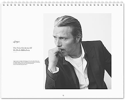 Mads Mikkelsen Vol.4-2027 Wall Calendar