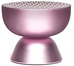 Lexon Mini altoparlante Bluetooth portatile TAMO, accoppiabile in rete, con controllo touch, microfono e altoparlante integrato, ricaricabile senza fili per PC e smartphone, colore: rosa pallido