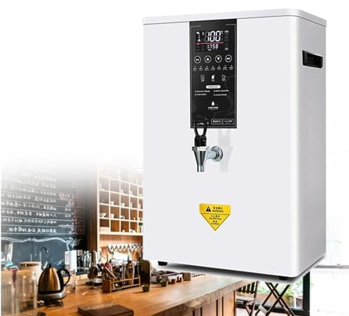 ylpddmm Hot Water Dispenser Commercial Water Boiler Electric Warmer Water Machine 50L/60L/80L/Hour Step-heating,Wall-Mounted Tea Coffee Kettle Combination Water Boilers,White-50L