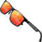 ATTCL Unisex Stil Polarisierte Fahren Sonnenbrille Herren Damen 16560red