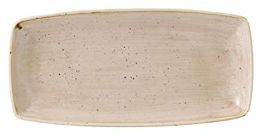 Churchill Super Vitrified GR944 Stonecast Rectangular Plate Nutmeg Cream (Pack of 6)