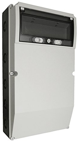 TpElectric Stromverteiler IP54 13-Modul Verteilerkasten Sicherungskasten AP TpE 4158