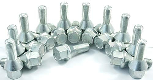 20x Radschrauben Radbolzen Schrauben Kegelbund M14 x 1,5 x 28 SW17 verzinkt