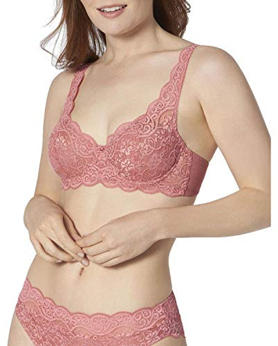 Triumph Women's Amourette 300 WHP X Wired Padded Bra, Terracotta, 36E