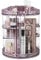 Taylor & Brown® Rotating Makeup Organizer, 360° Rotating Crystal Adjustable Carousel Storage for Cosmetics, Toiletries, and More - Great for Vanity, Bathroom, Bedroom, Closet, Kitchen (Purple)