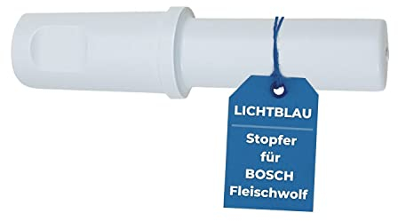 LICHTBLAU Pusher for Bosch Meat Mincer I Pestle Suitable for Bosch MUM4, MUZ4FW1, MUZ4FW3, MUZ4FW4 and MUZ5FW1I Replacement Parts Bosch Food Processor