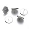 Craftdady Ohrstecker aus Edelstahl, Cabochon-Fassung, für 20 mm, 50 Stück