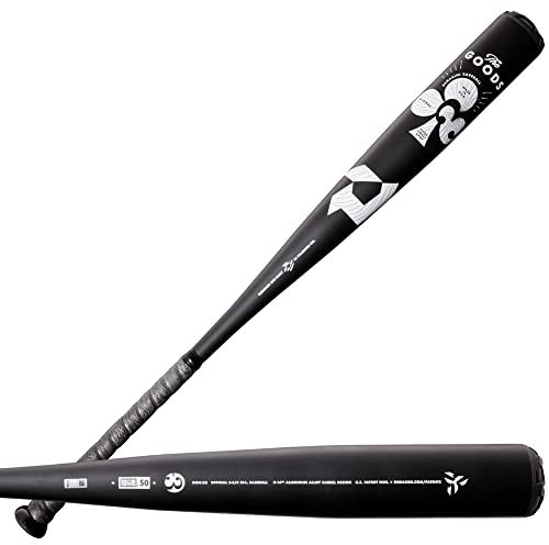 DeMarini Unisex-Erwachsene Goods (-3) BBCOR Baseballschläger, schwarz/weiß, 31/28 oz