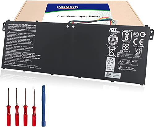 Indmird AC14B8K 4ICP5/57/80 Akku für Acer Chromebook CB3-111 CB5-311 CB5-571 CB3-531 Swift 3 SF314-51 SF314-52 ES1-512 ES1-511 R5-471T R7-371T R3-131T ES1-511 ES1-111M R7-371T E3-112 Aspire 5 A515-51