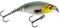 Westin Hardbait zum Spinnfischen auf Barsche & Forellen 5cm 6g BuzzBite SR Crankbait Low Floating, Farbe:3D Headlight