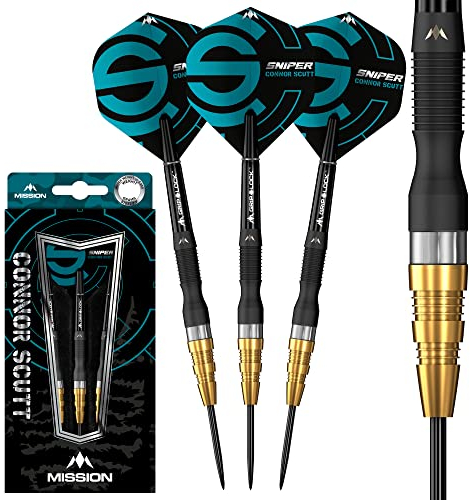 Mission Connor Scutt 95% - Steeldarts 22 Gramm