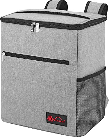 Vinsani 24L Cooler Bag, Insulated Thermal Backpack for Beach Travel Picnic