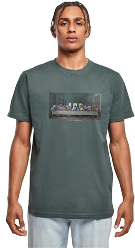 Mister Tee Herren Can't Hang with Us Tee Bottlegreen, XS