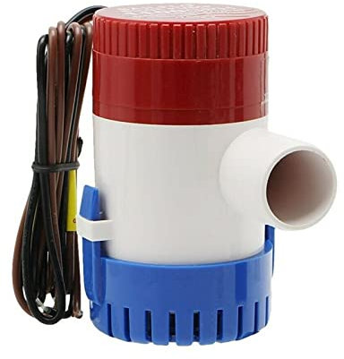 PIGENE Adjustable Small submersible pump 1100GPH DC 12V 1 Bilge Electric Water Pump drainage system