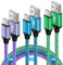 USB C Handy Ladekabel, [0.5M+0.9M+1.8M]Typ C Kabel Schnellladekabel für Samsung Galaxy S25/S24 Ultra/S23 FE/S22/S21/S20/S10/A12/A13/A14/A22/A33/A34/A35/A55/A54 5G/A53/A52, Huawei P30/P20 Lite, Xiaomi