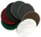 sourcing map 6pcs Drill Power Brush 4 Inch Tile Scrubber Scouring Pads for Bathroom Kitchen Household Cleaning