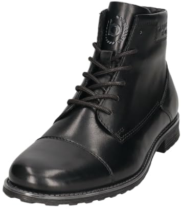 bugatti Herren Schnürstiefel, Männer Stiefel Kaltfutter