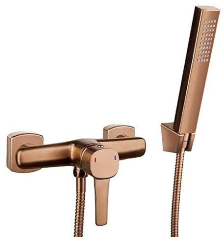 Mitigeur douche cuivre bronze glamour