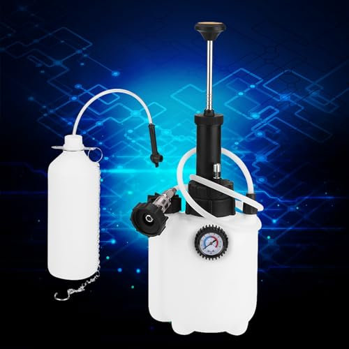 Adattatore Universale per Spurgo Freni Facile Manutenzione del Fluido Idraulico con capacità di 3 Litri per Auto Europee