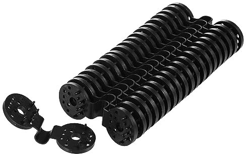 Dioche Shade Cloth Clips Black Sun Shade Fix Clamp Net Clip Sunshade Net Buckle Special Fixing Clip