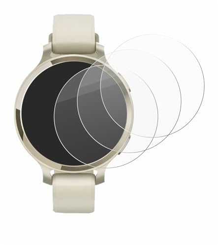 BROTECT (6 Stück Schutzglas für Garmin Lily 2 Active Schutzfolie Made in Germany Panzer Folie Glas Displayschutz [Kratzfest 9H, Anti-Fingerprint]