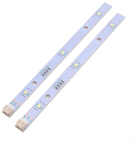 ZiStarlilife Refrigerator LED Strip Light Replacement Part E349766 MDDZ-162A 1629348 Compatible with for Hisense for Rongsheng Refrigerator Lights 16cm Length(2pcs)